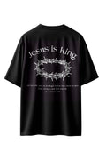 CAMISETA JESUS IS KING PRETA