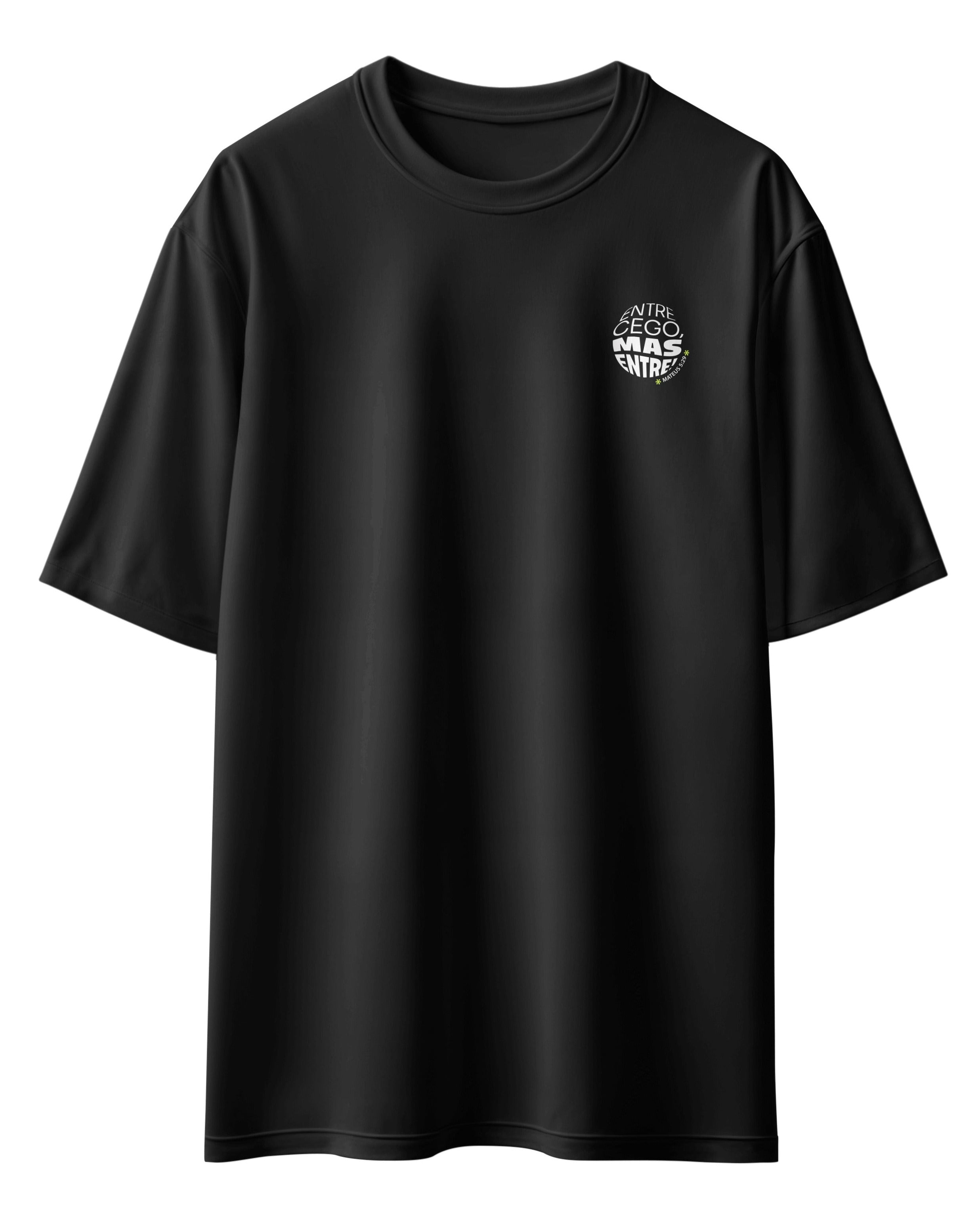 CAMISETA ENTRE CEGO PRETA