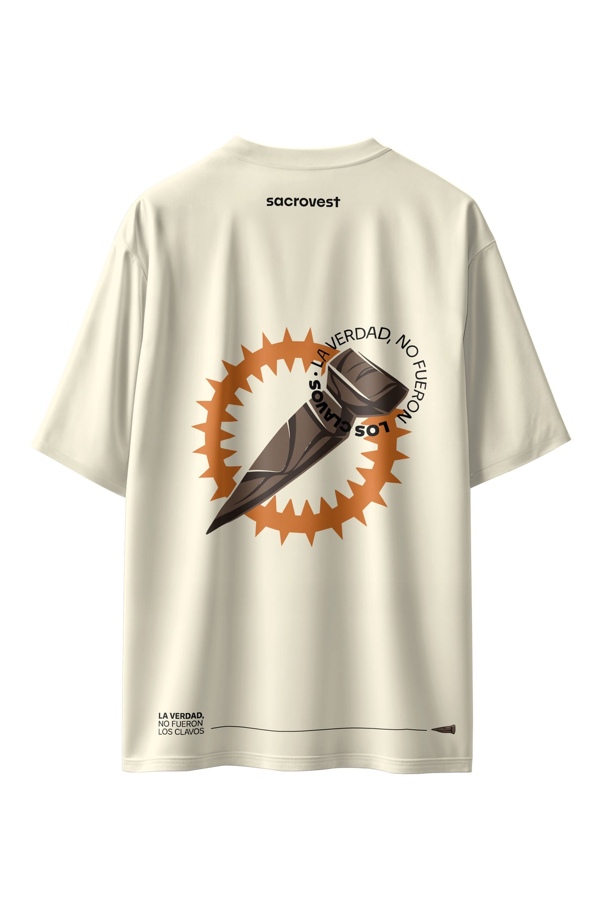 CAMISETA LOS CLAVOS OFF WHITE