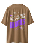 CAMISETA LENTES MARROM