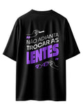 CAMISETA LENTES PRETA