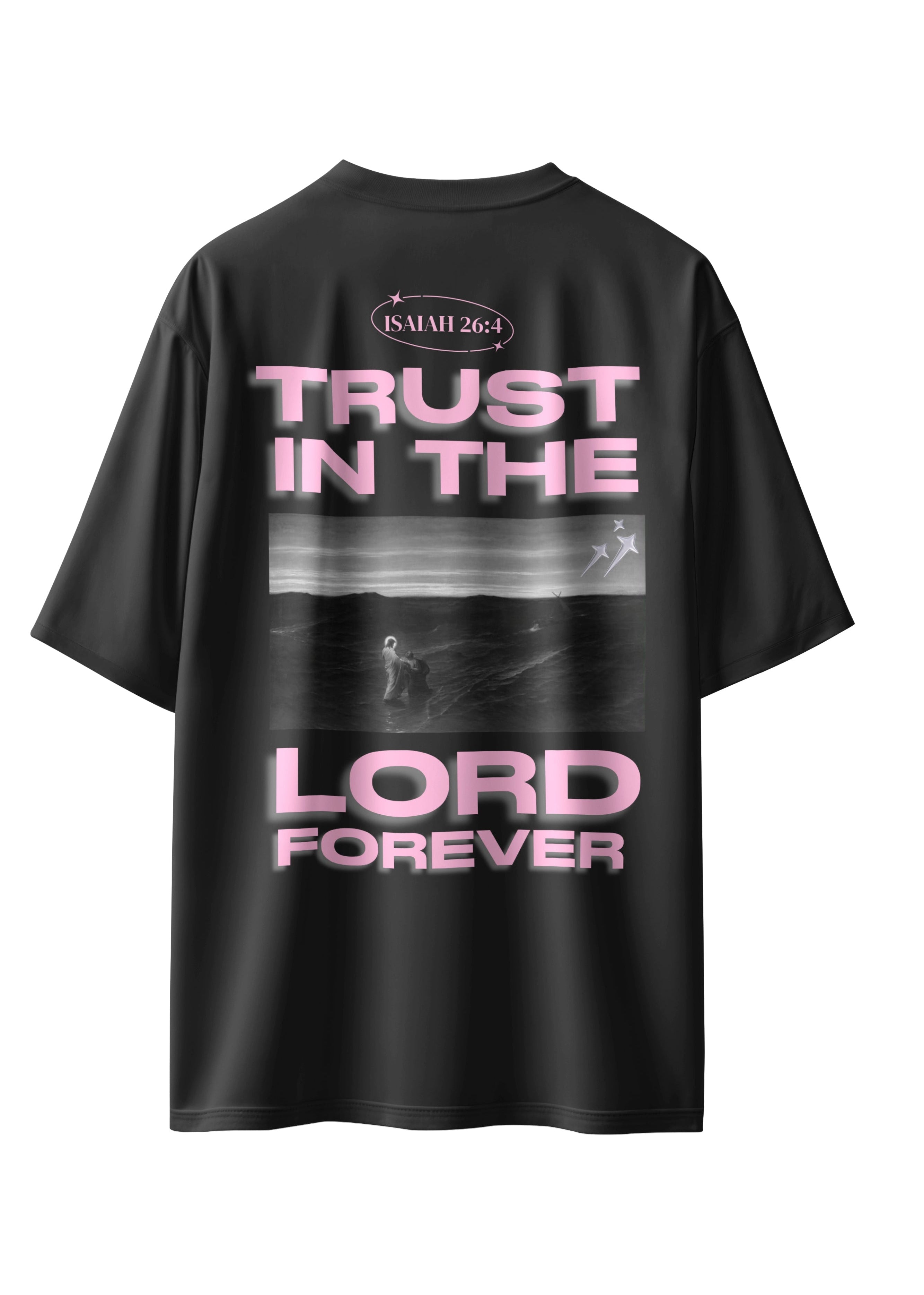 CAMISETA TRUST IN THE LORD PRETA